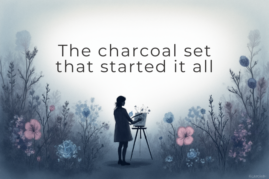 The charcoal set that started it all – Castle Art Supplies 40 Piece Premium Drawing and Sketching Set