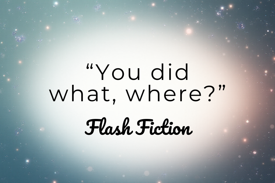 Short story from writing prompt – You did what, where?