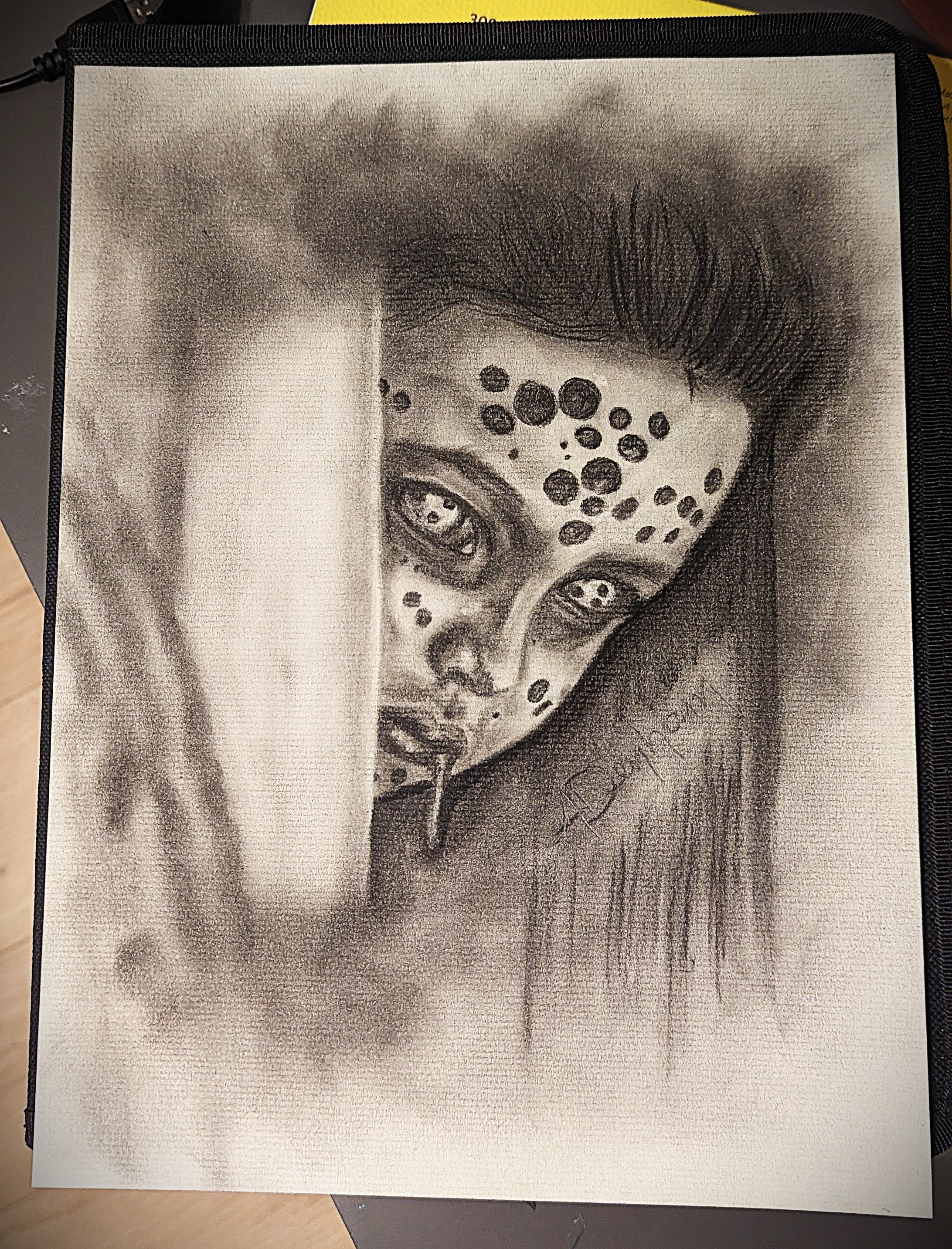 Portrait of Emily Mitchell from the movie Vicious: The motivation, the tools, the process