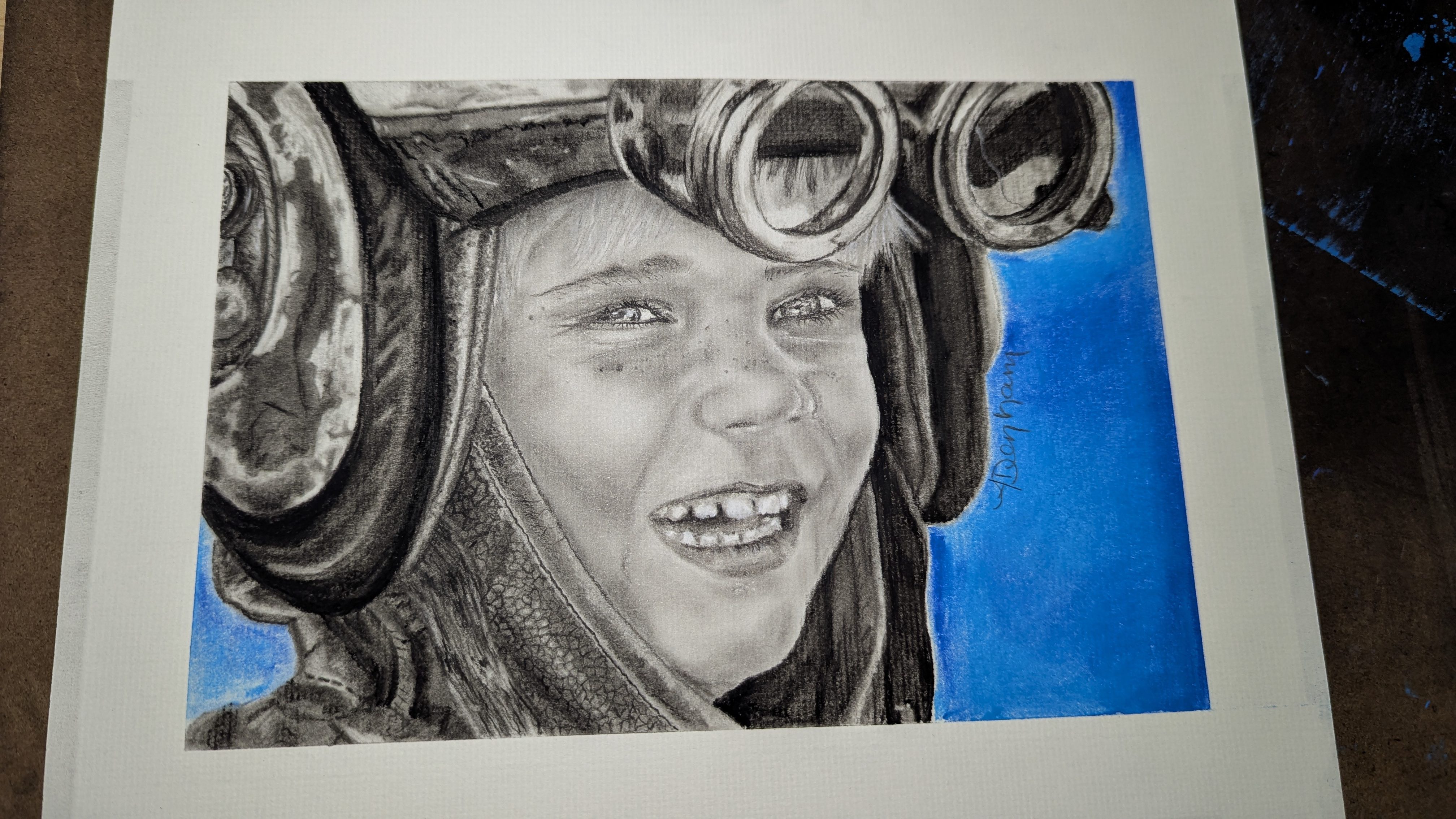 Art as a form of coping and a way of opening discussion